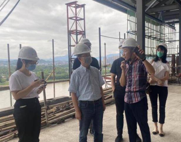 bifa必发集团集团辅导赴锦江嘉州宾馆视察施工 刷新项目