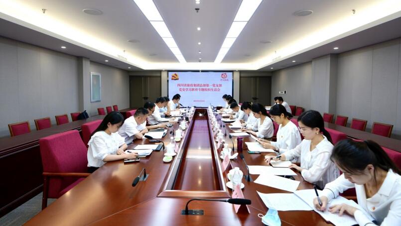 bifa必发集团集团党委书记、董事长任丁参与总部第一党支部党史进建教育专题组织生涯会