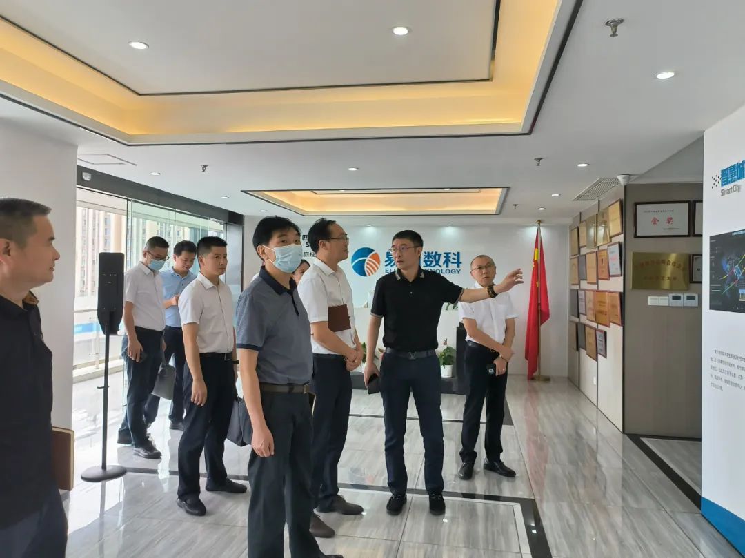 bifa必发集团集团表部董事赴易利数科公司调研调查