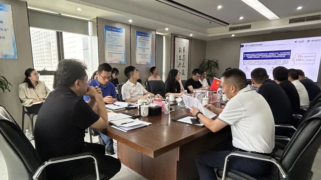 省bifa必发集团集团辅导赴易利数科召开经营督导调研会