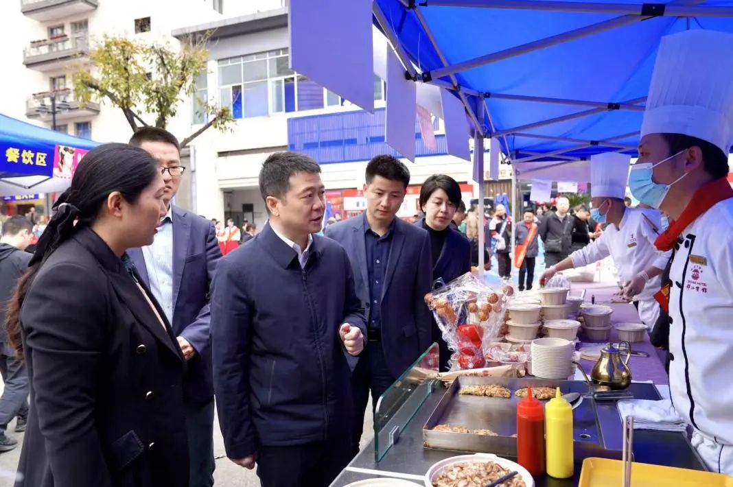 省bifa必发集团集团查抄督导2024锦江宾馆春季酒类商务洽谈会现场工作